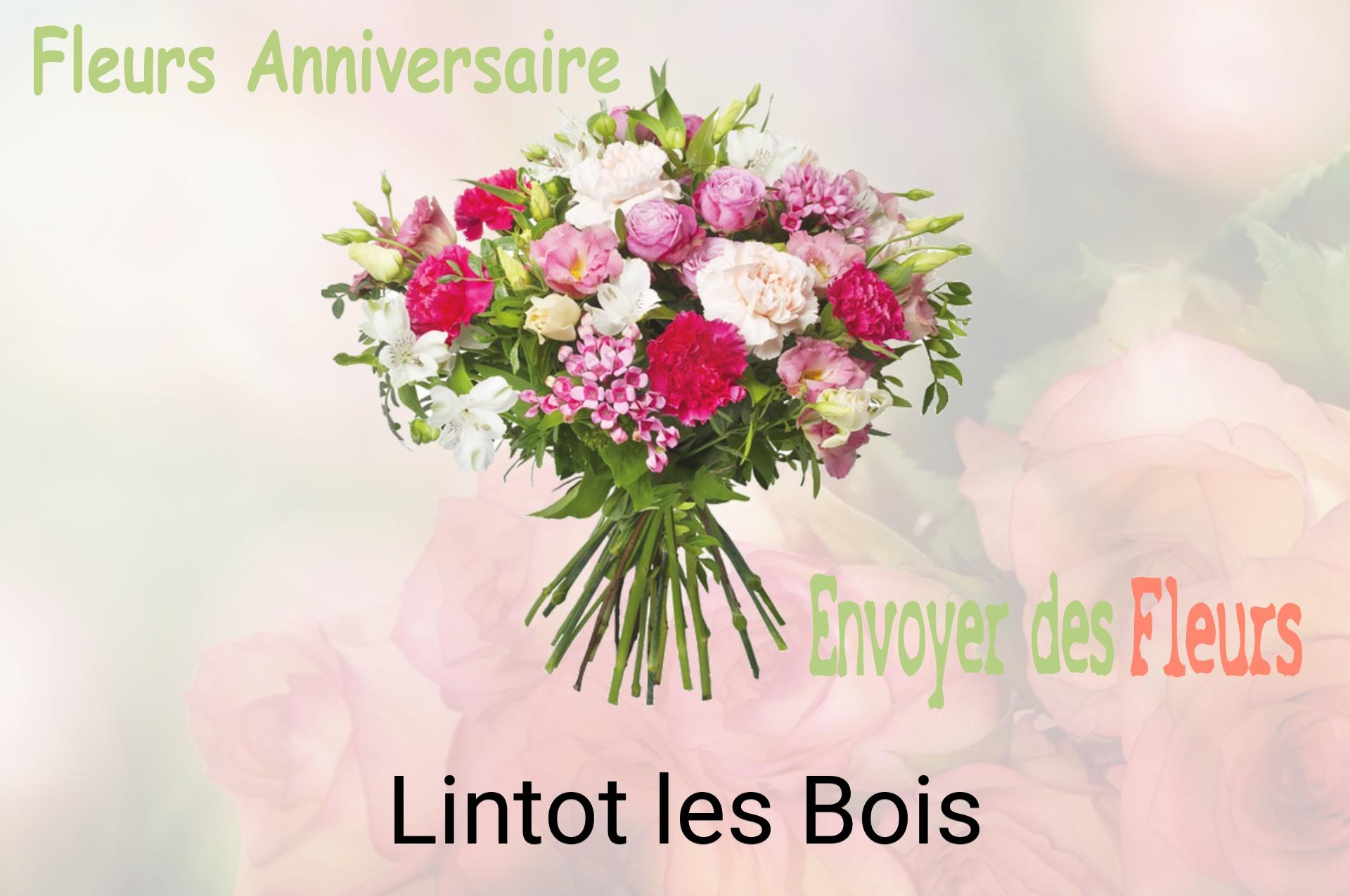 Bouquet de fleurs d’anniversaire livré à Lintot-les-Bois