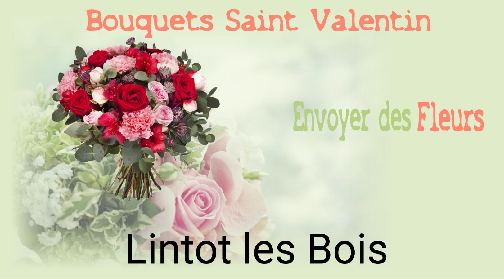 Roses de Saint-Valentin livrées à Lintot-les-Bois